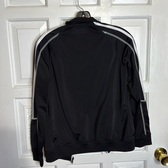 Adidas Women’s ClimaLite 
 Select Team Select Jacket Black With White Size XS - Picture 5 of 10